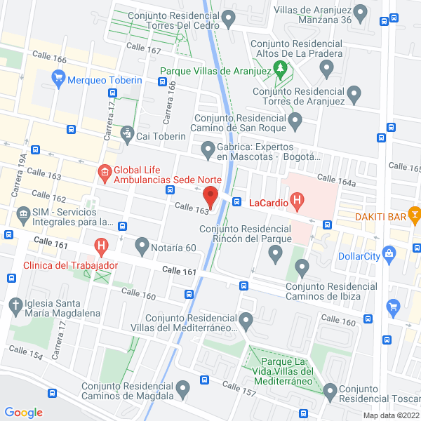 Map of Terra Express Ltda.