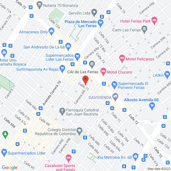 Map of Tienda Don Braulio