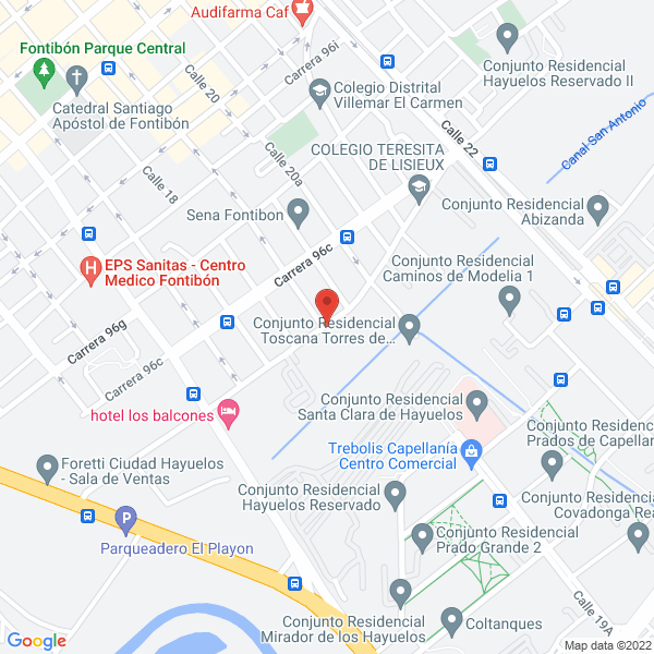 Map of Trailer Y Remolques E.U.