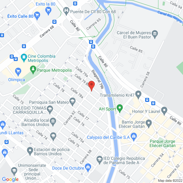 Map of Transporte De Agua Potable Alfonso Ramírez Rubio S.A.S