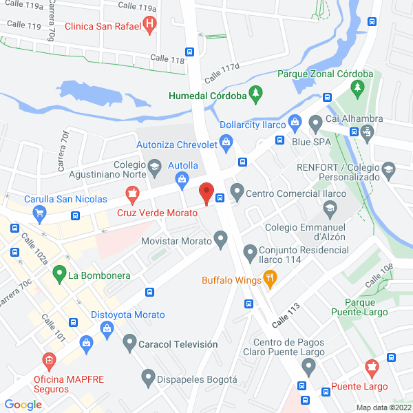 Map of Unión Técnica Ltda.
