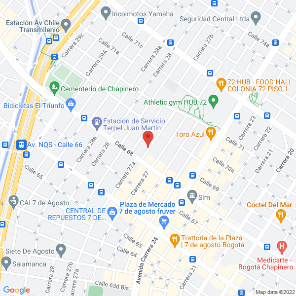 Map of Vincent'S Business & Co S.A. C.I.