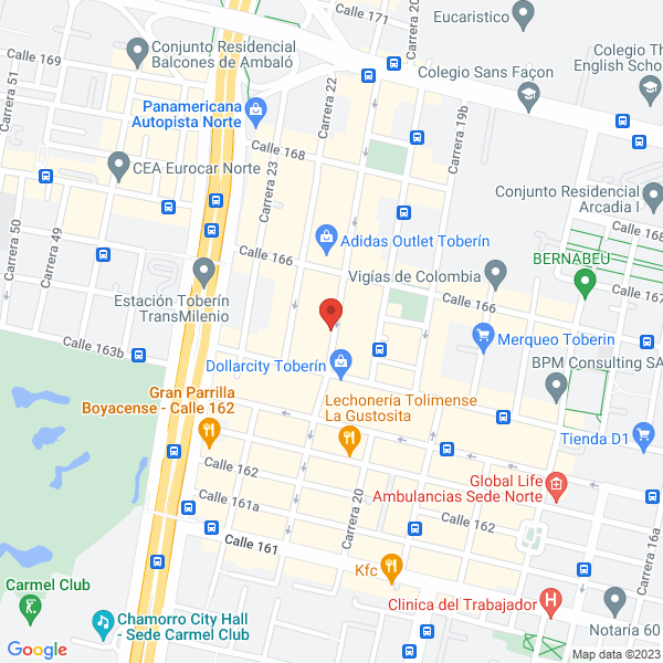 Map of Gia Colors Ltda.