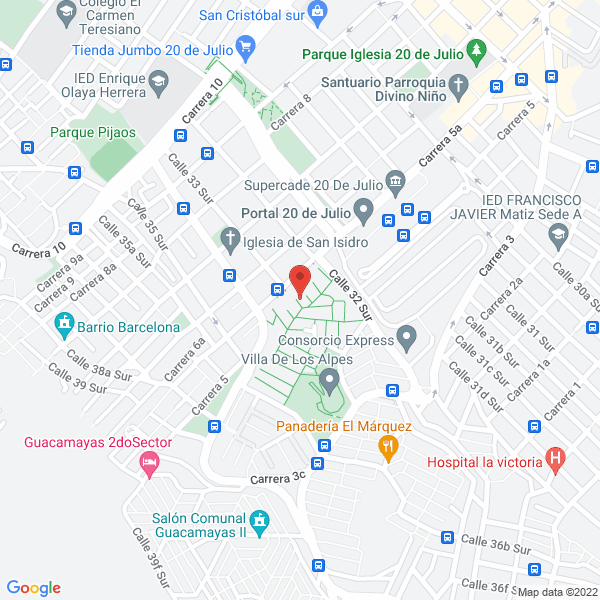 Map of Gran Mariachi Trompetas De Oro