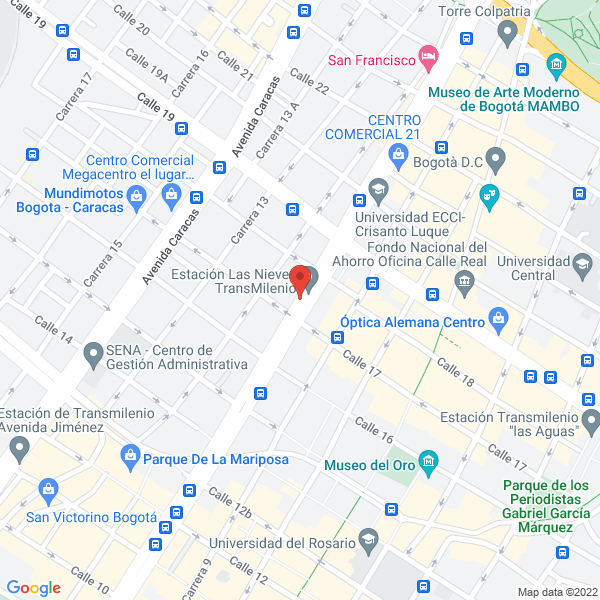 Map of Herbyplast Y Cía. S. En C.