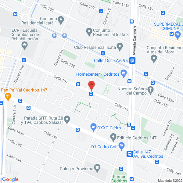 Map of Horcon Tecnologia