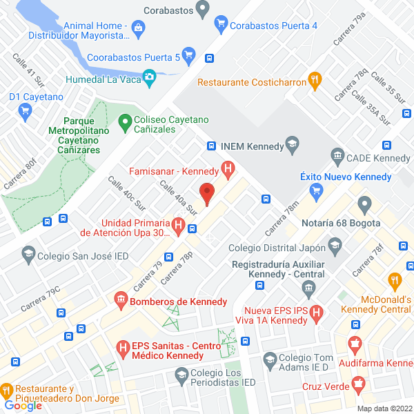 Map of Industria De Refrigeración Polo