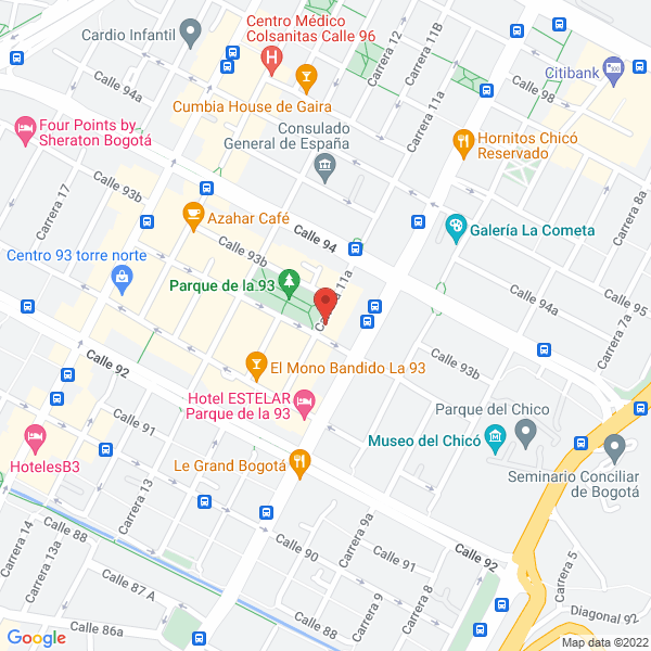 Map of Infografix S.A.S.