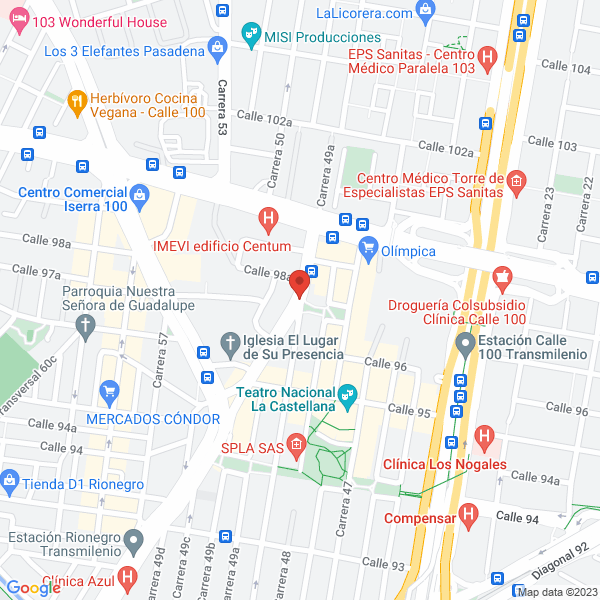 Map of Ingecia S.A.S.