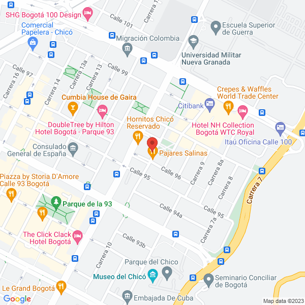 Map of Inversiones Ciudad Bolivar