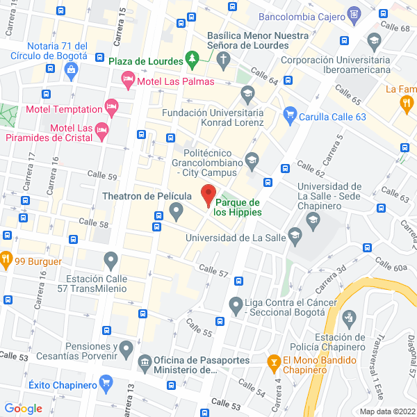 Map of Inversiones Sánchez Vaca E Hijos