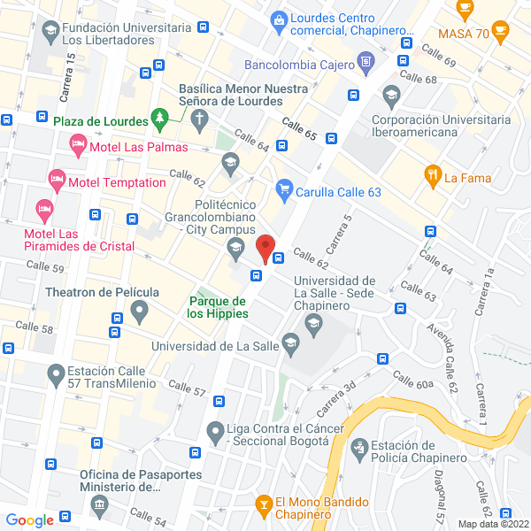 Map of Khalo Ltda