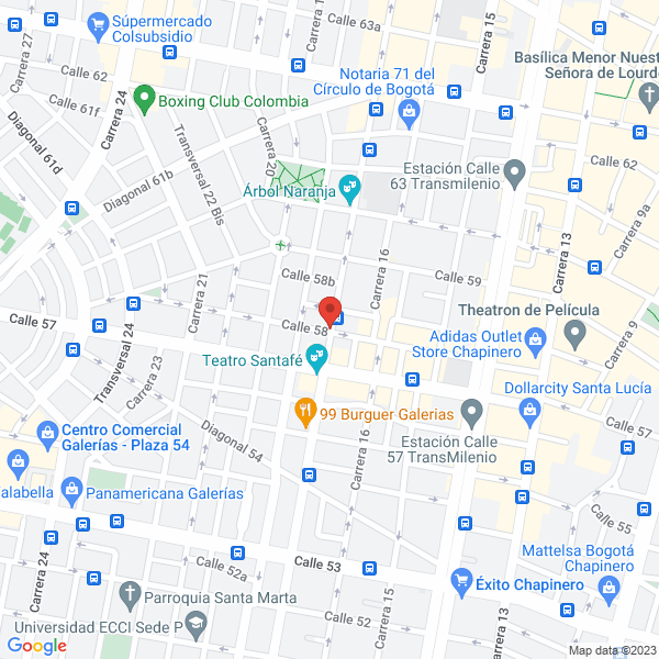 Map of Kid'S Play Institute