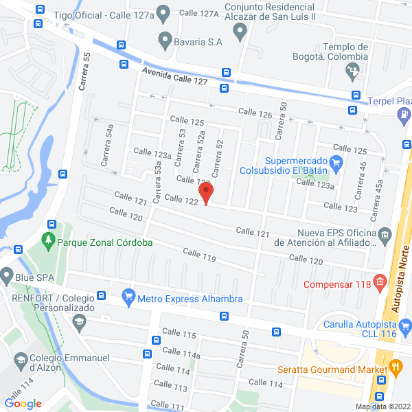 Map of Kids Academy