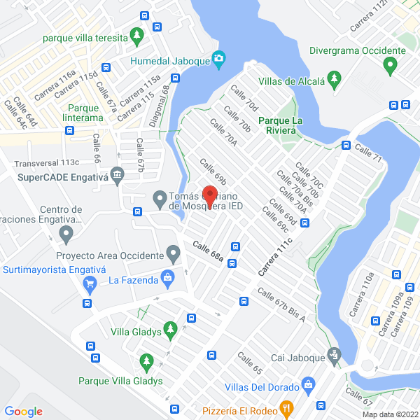 Map of La Casa Del Sazón