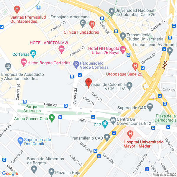 Map of La Puntada