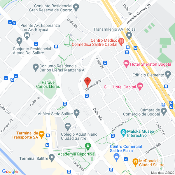 Map of Leg Venue Ltda.