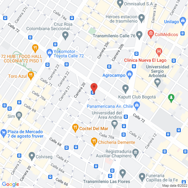 Map of Herman Sastrería
