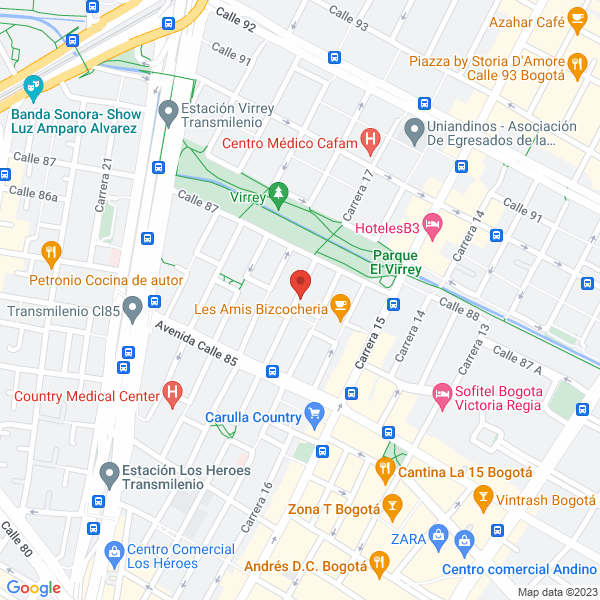Map of Horus Gestores Empresariales Sociedad Limitada