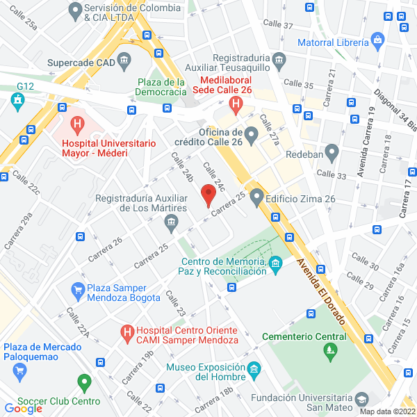 Map of Imdifer Ltda.