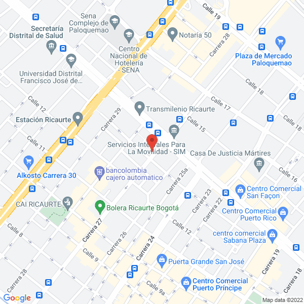 Map of Impresos Alba