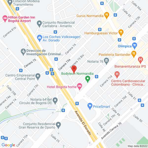 Map of In Bond David'S S.A.