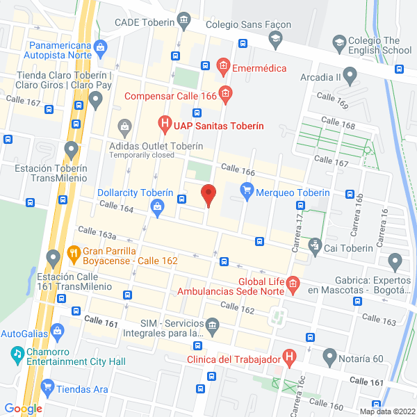 Map of Instruagrocolombia S.A.S.