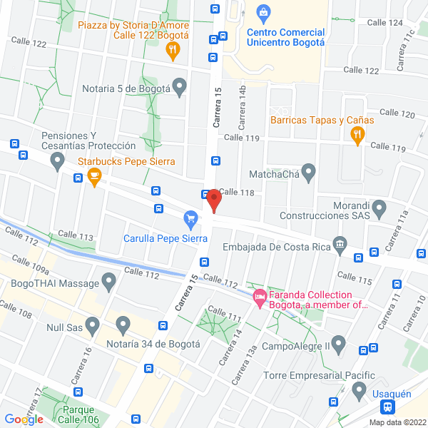 Map of Isei Ltda.
