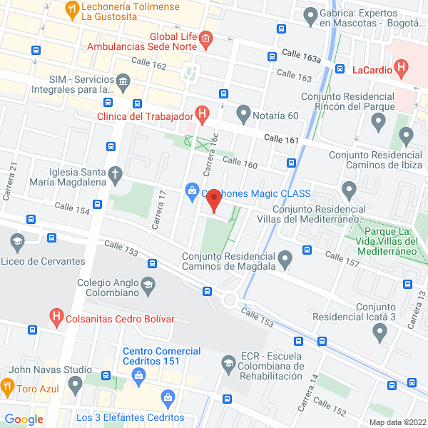 Map of Jardin Infantil Escalemos