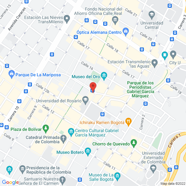Map of Joyería Topacio