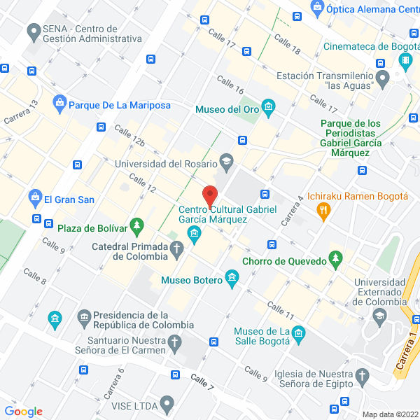 Map of La Leyenda Del Dorado Joyería