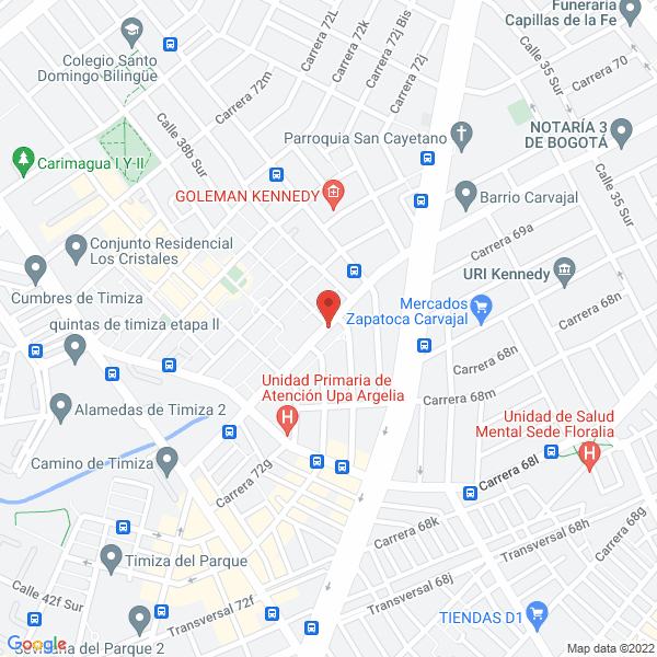 Map of Laboratorio Diesel Trucks Jmr
