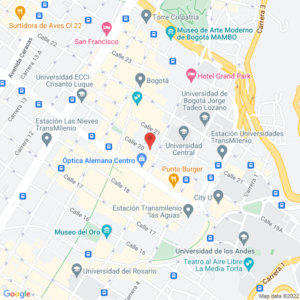 Map of Laboratorio Química Alemana E.U.
