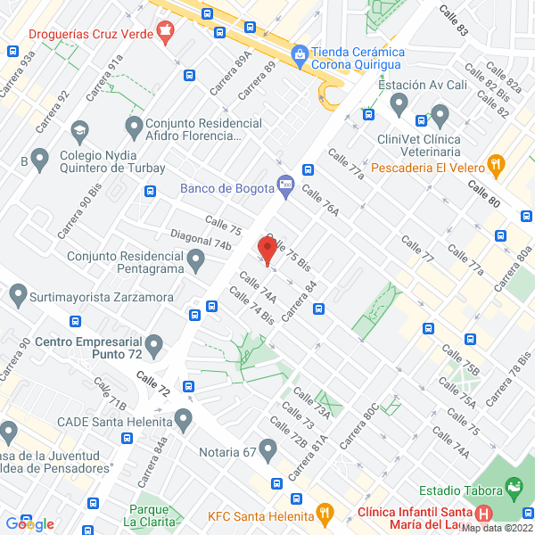 Map of Laboratorios Nicole S En C.