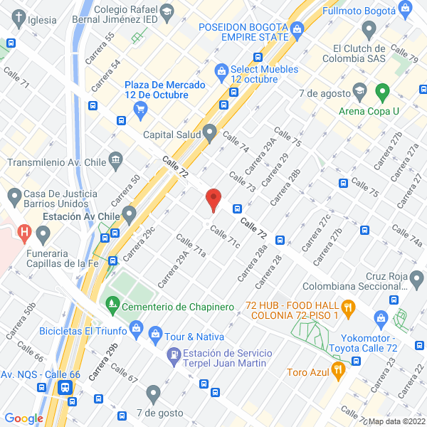 Map of Laditel Comunicaciones & Cía. Ltda.