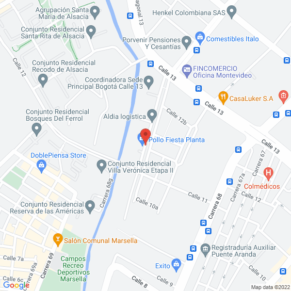 Map of Lady Maryury Cía Ltda