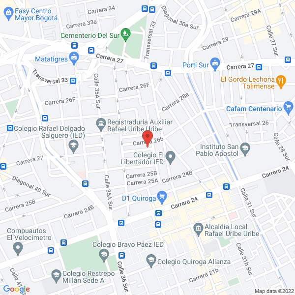 Map of Lami Cream