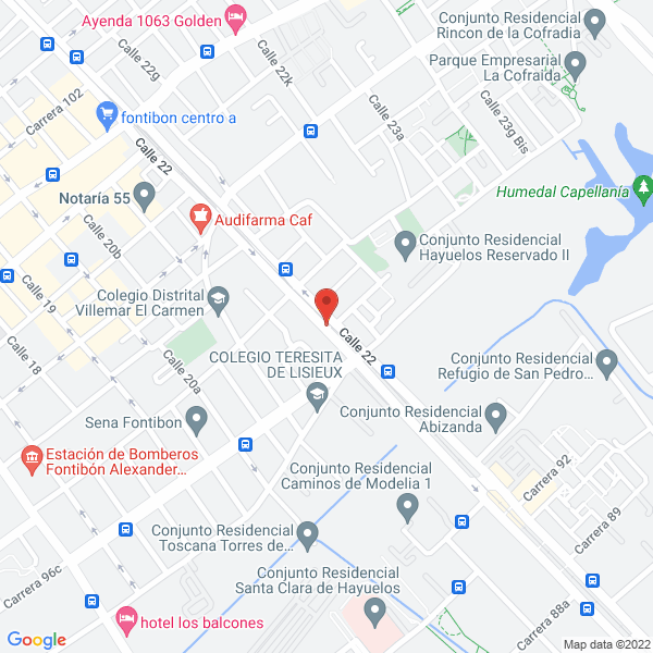 Map of Lúdicos Y Réplicas