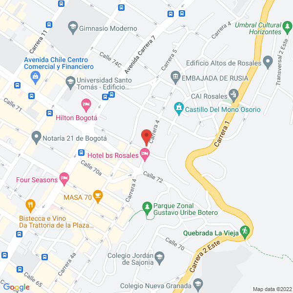 Map of Lukoil Overseas Colombia