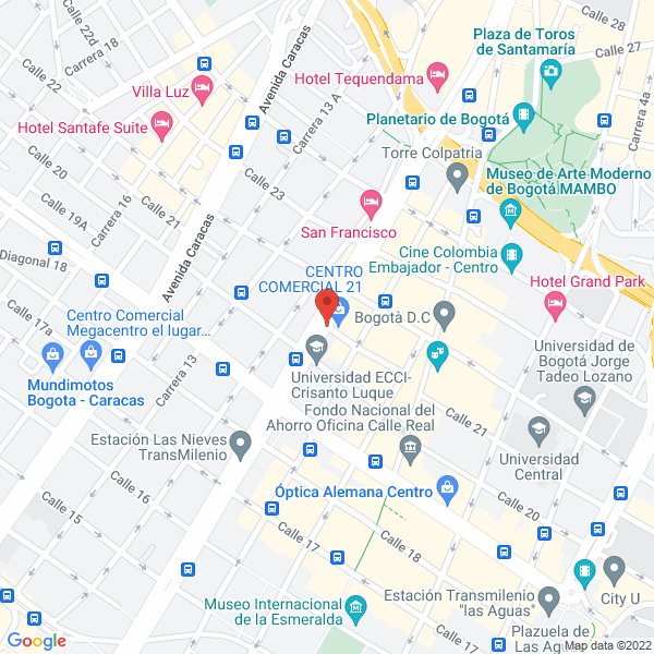 Map of Lumar Perfumería Francesa