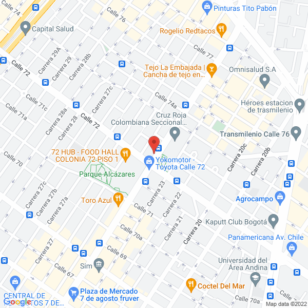 Map of Luz Glass Mechanich