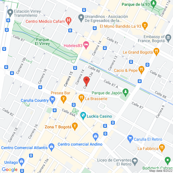 Map of Master Corp.
