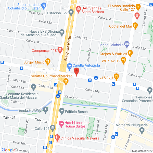 Map of Médical Holding S.A.