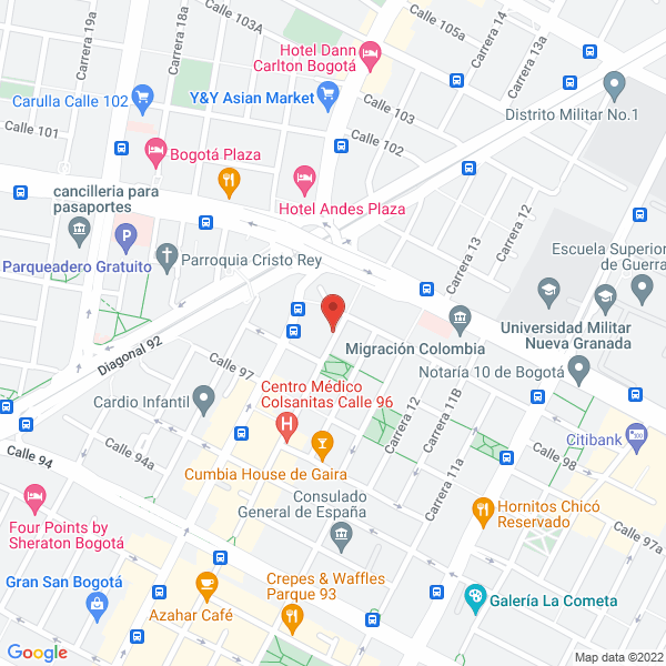 Map of Medicina Estética Integral