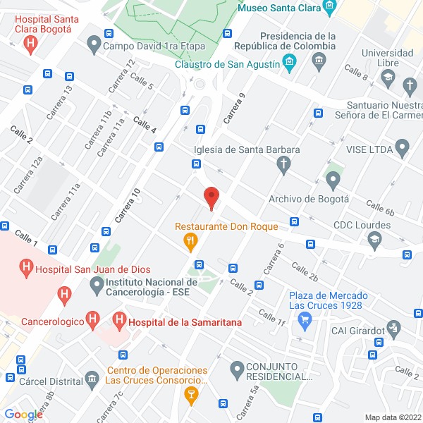 Map of Moyatex Ltda.