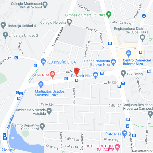 Map of Ms Ltda.