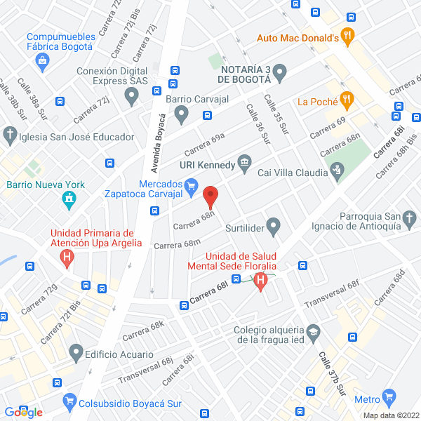 Map of Muebles Armand'S