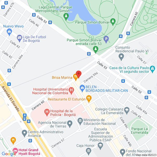 Map of Ola Marinera