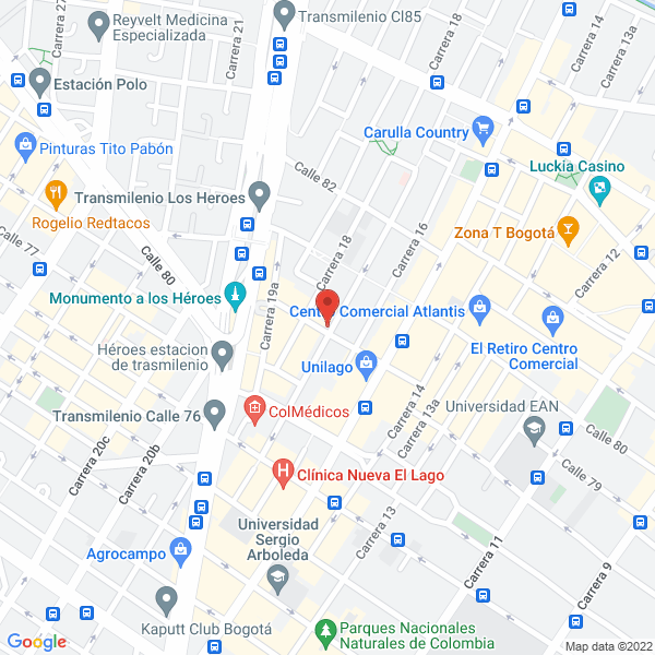 Map of Omni Ware Ltda.