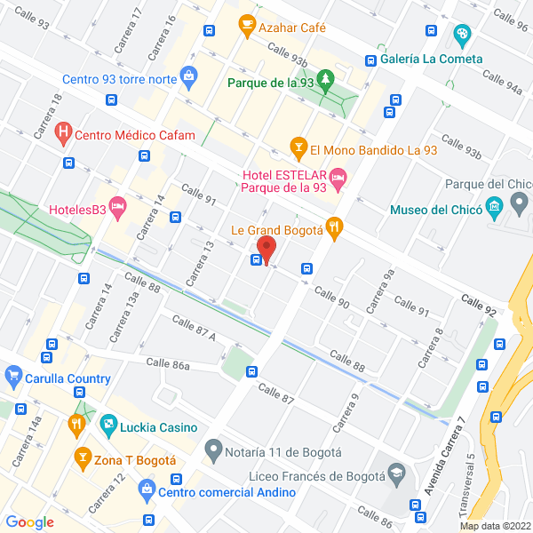 Map of Ordoñez Arquitectura Y Construcciones